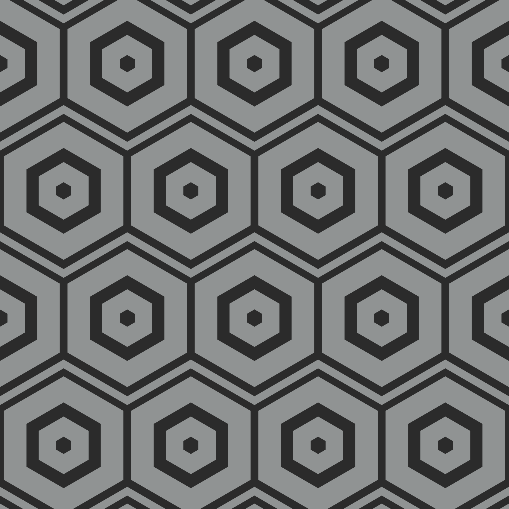Hexagon patterns vinilne preproge z geometrijskimi vzorci - TenStickers