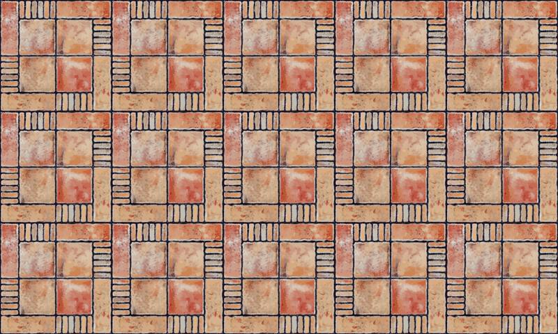 Cross-hatched patterns vinilna talna obloga - TenStickers