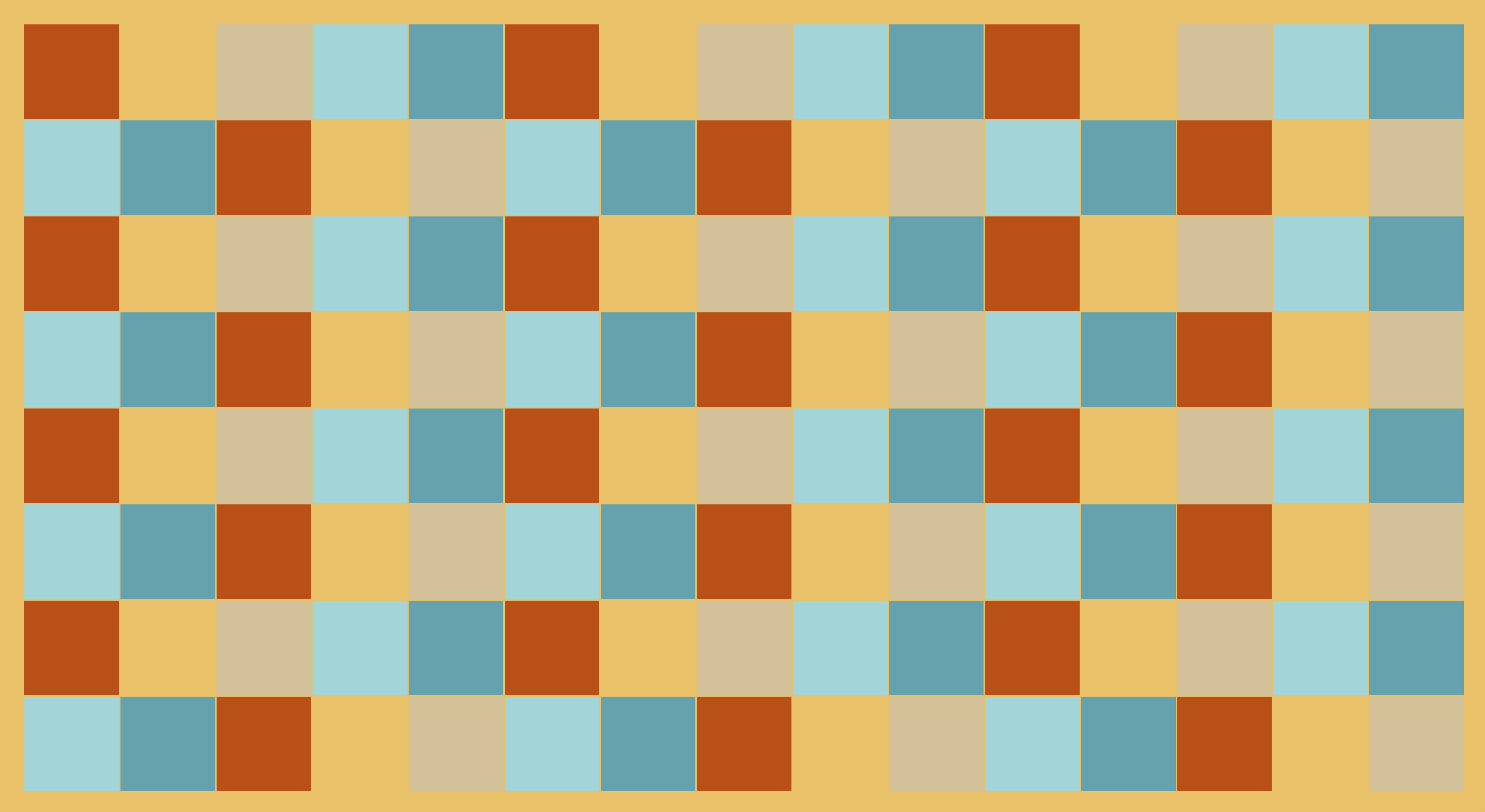 Slog šahovnice Vinilne preproge z geometrijskimi vzorci - TenStickers