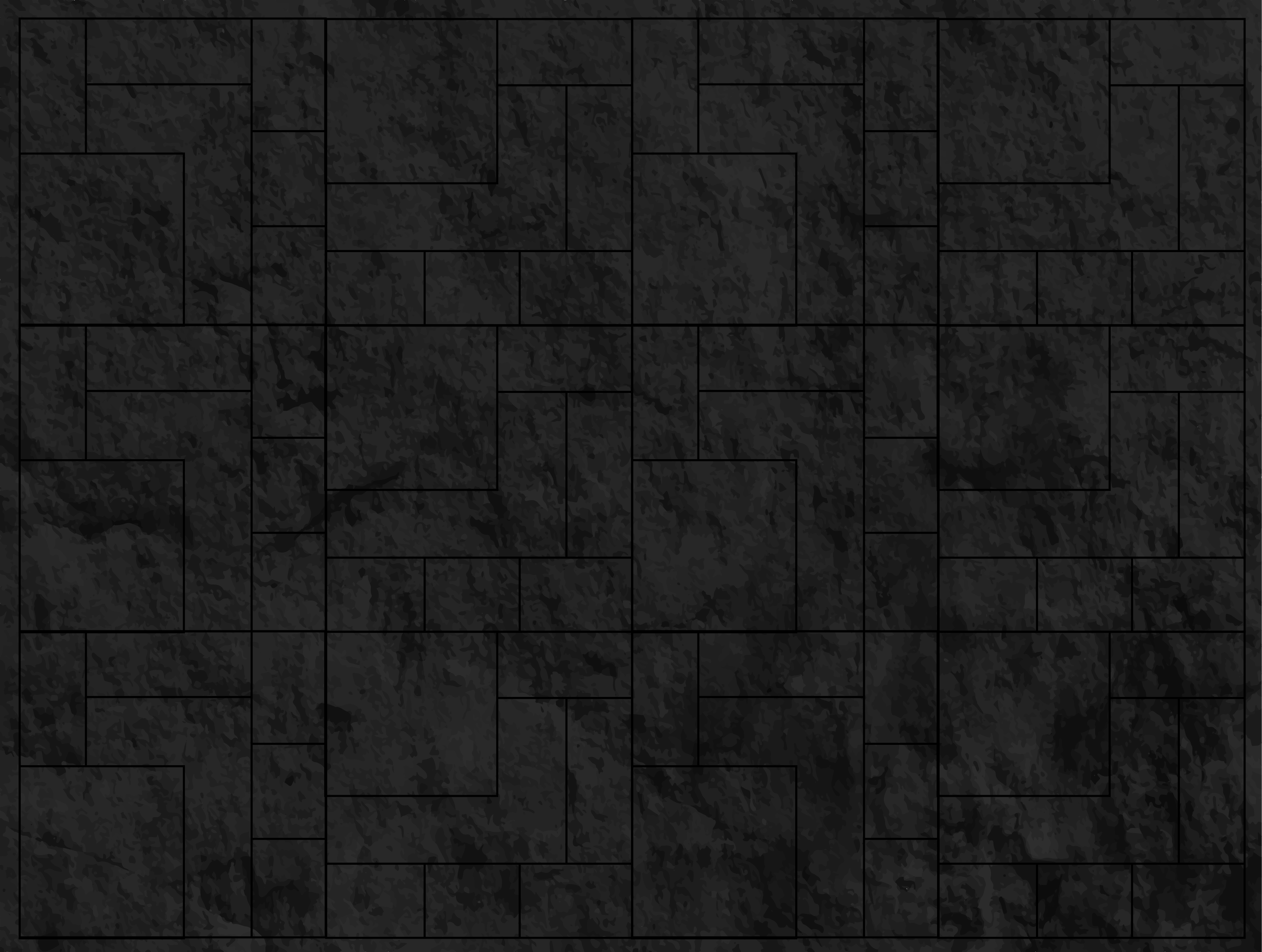Textured black surface vinilna preproga s kamnitim vzorcem - TenStickers