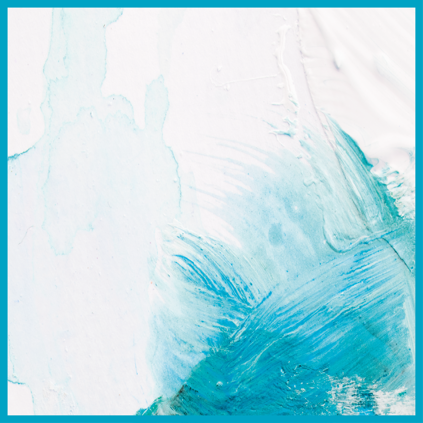 Poteze čopiča v akvarelni barvi vinilna preproga - TenStickers