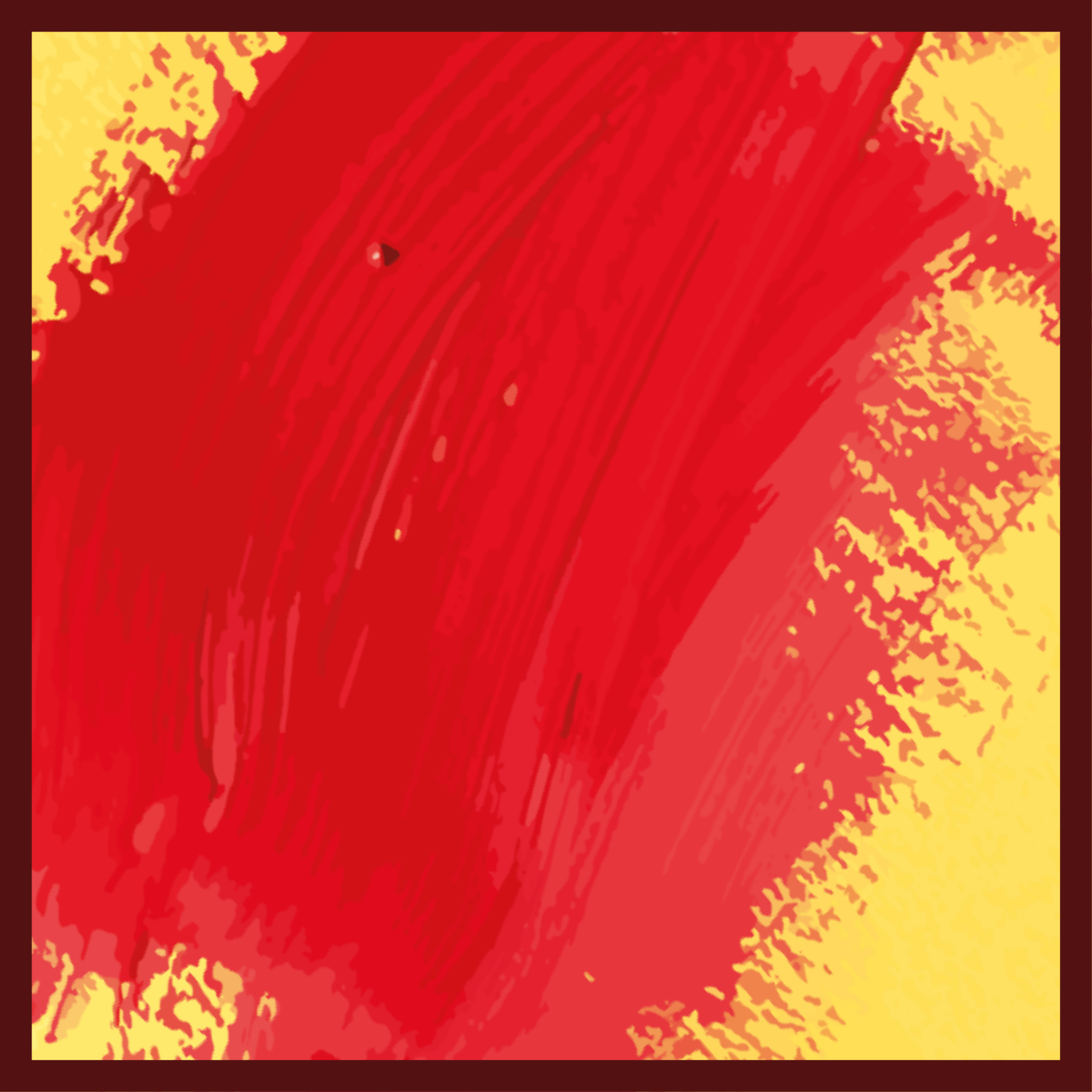 živahen barvni pljusk sodobne vinilne preproge - TenStickers