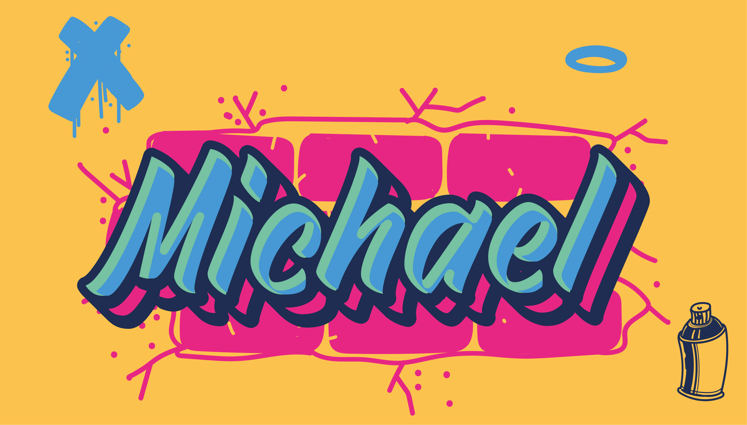 Ime po meri grafita Vinilne preproge v drugih vzorcih - TenStickers