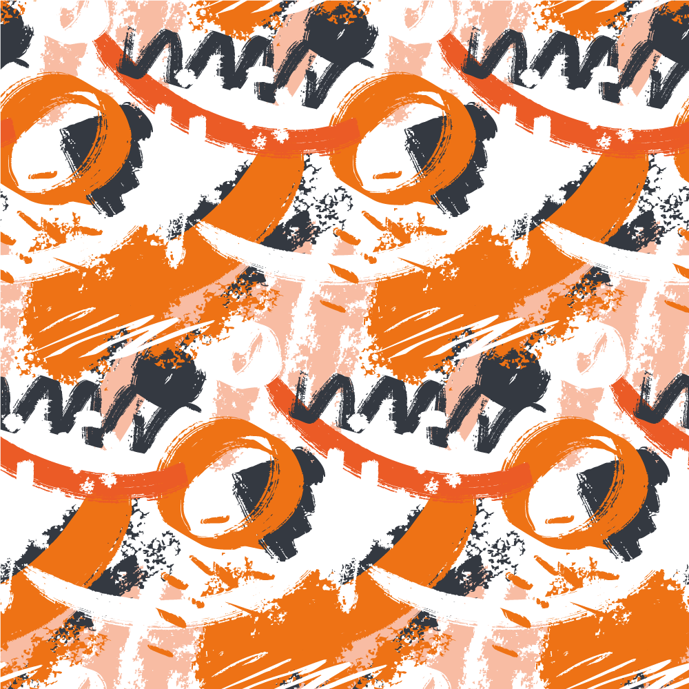 Abstract shapes burst sodobne vinilne preproge - TenStickers