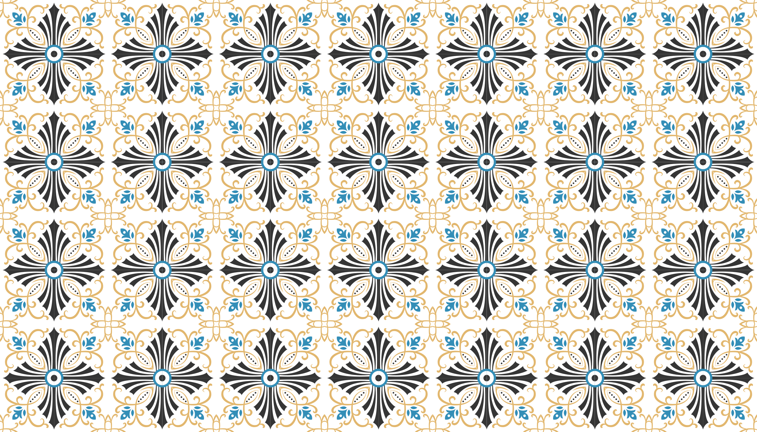 Eleganten mozaični slog Vinilna mozaik preproga - TenStickers