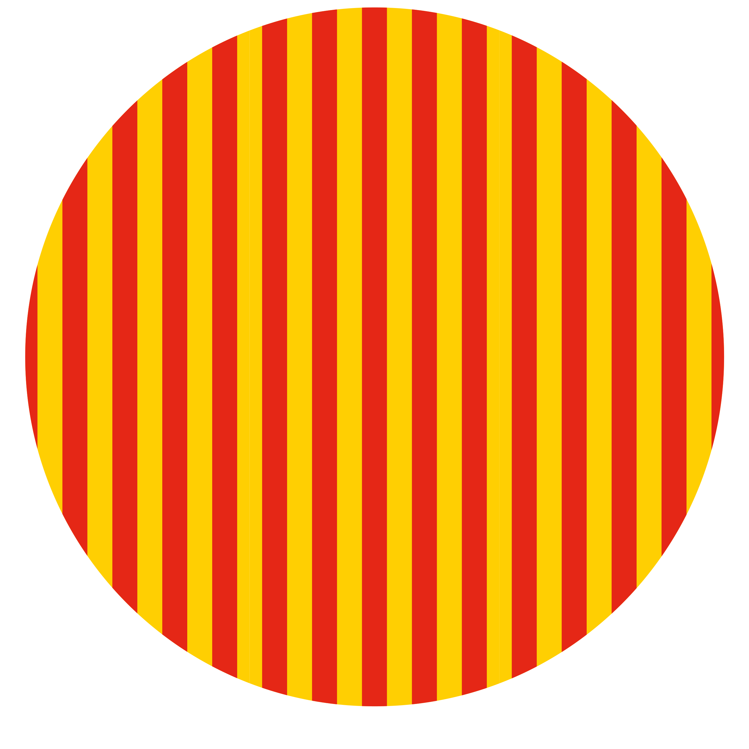 Vibrant striped display vinilna preproga s črtami - TenStickers