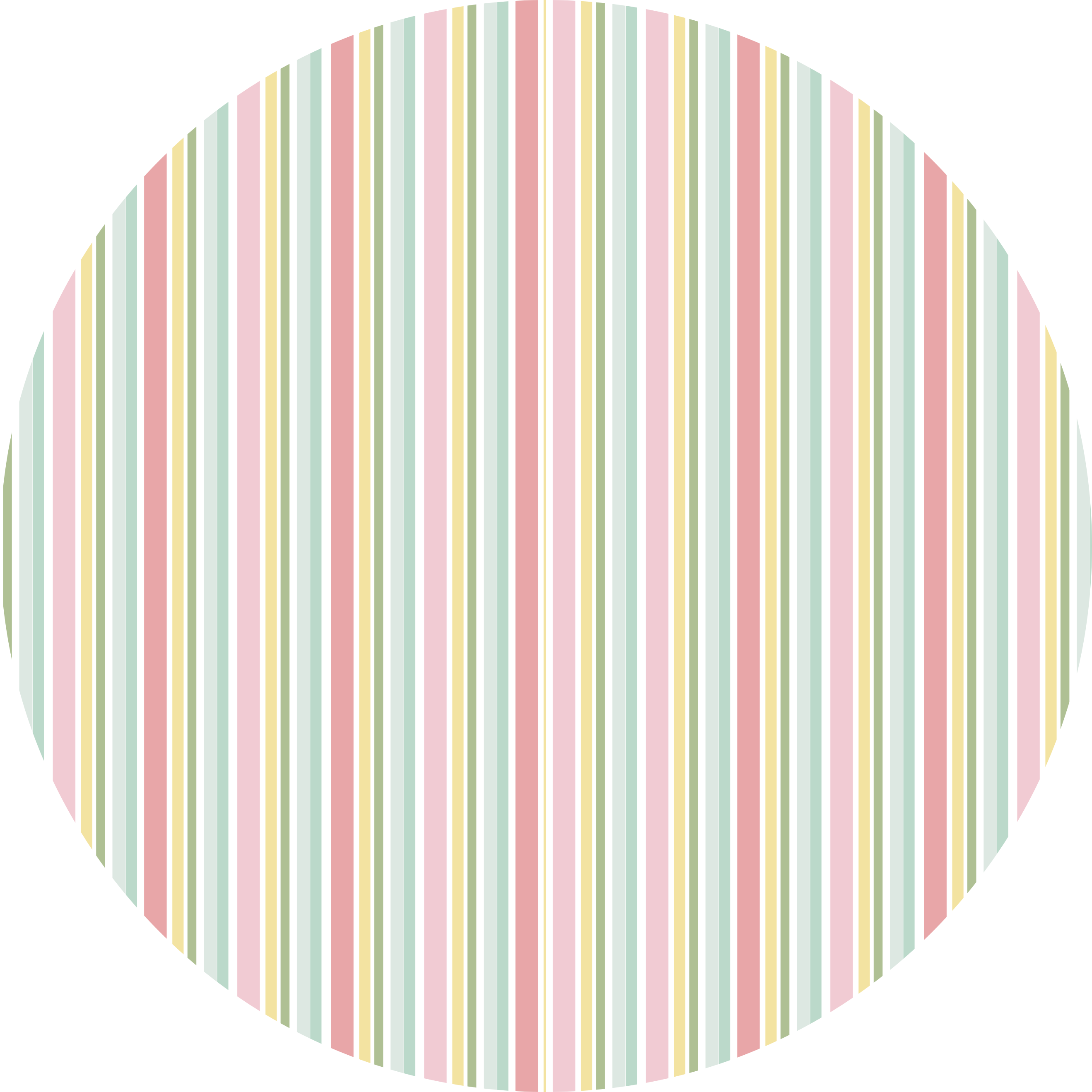 Vibrant striped arrangement vinilna preproga - TenStickers