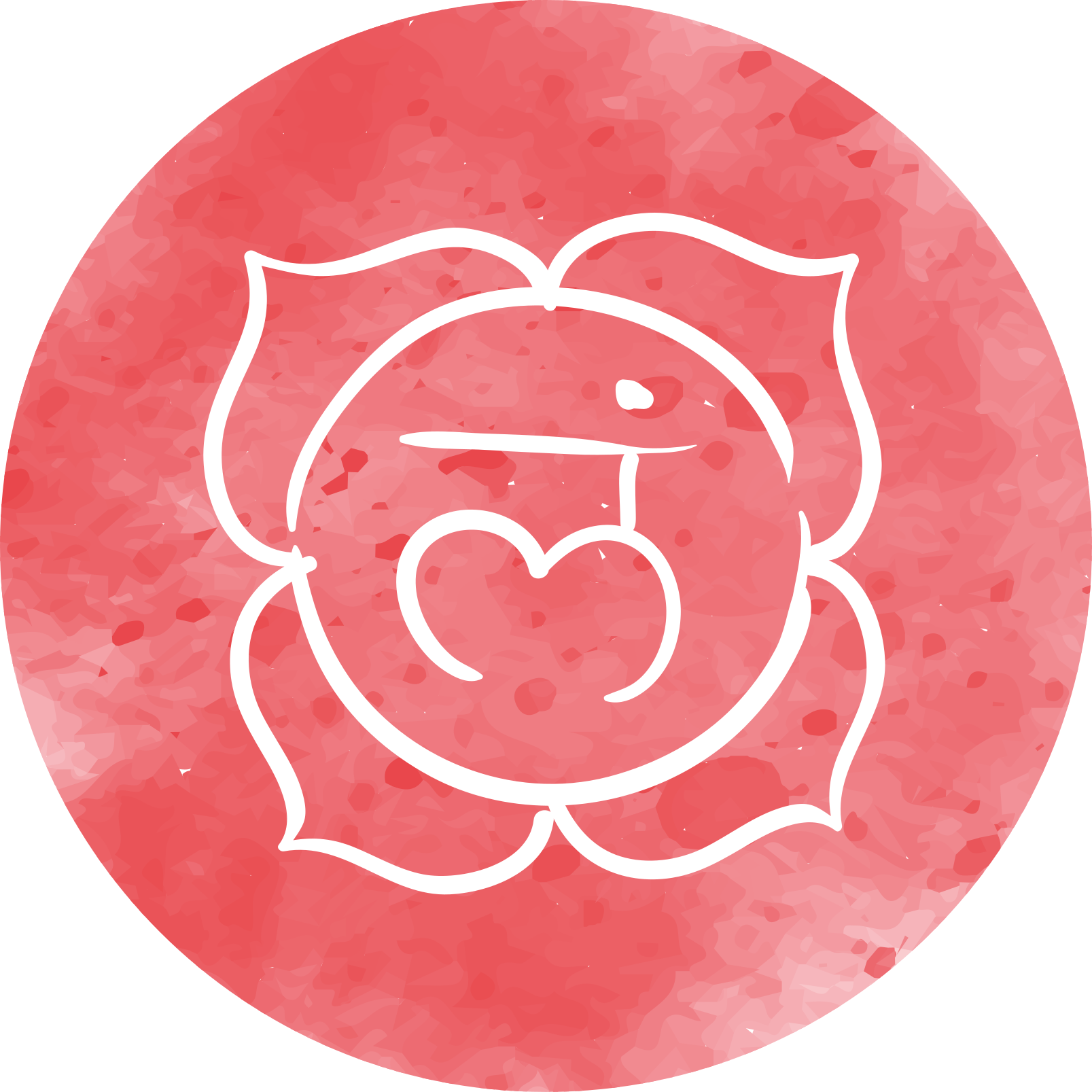 Okrogel dizajn vrtnice Vinilna preproga mandala - TenStickers