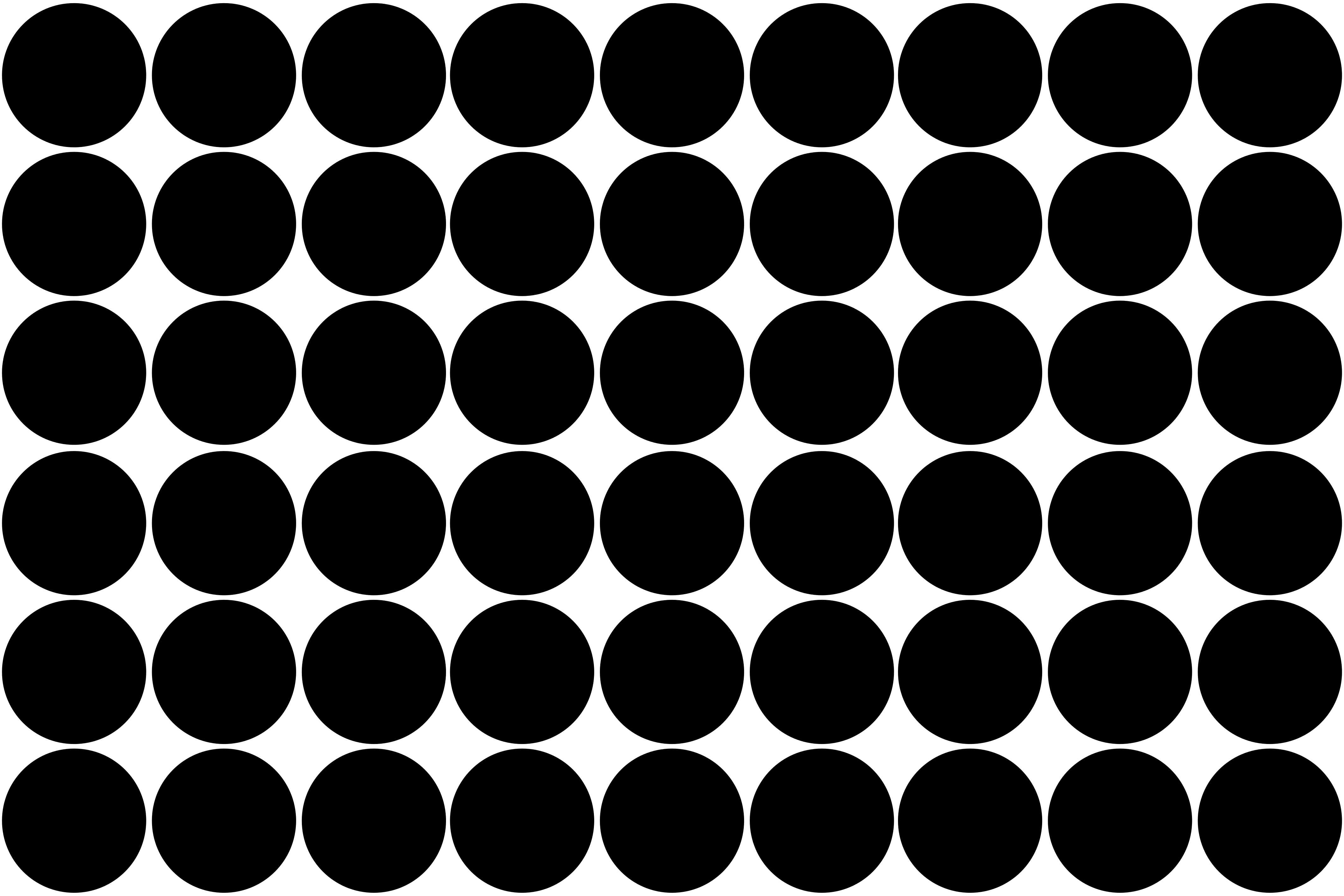 Monochrome circle pattern vinilne preproge - TenStickers