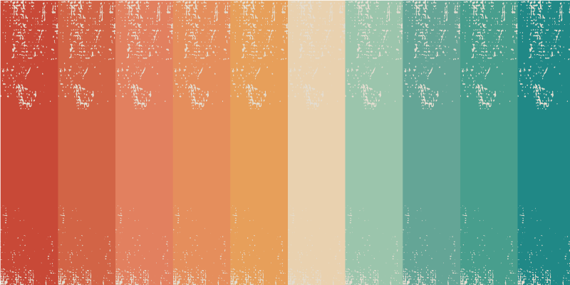 Pisane črtaste plasti minimalistična vinilna preproga - TenStickers