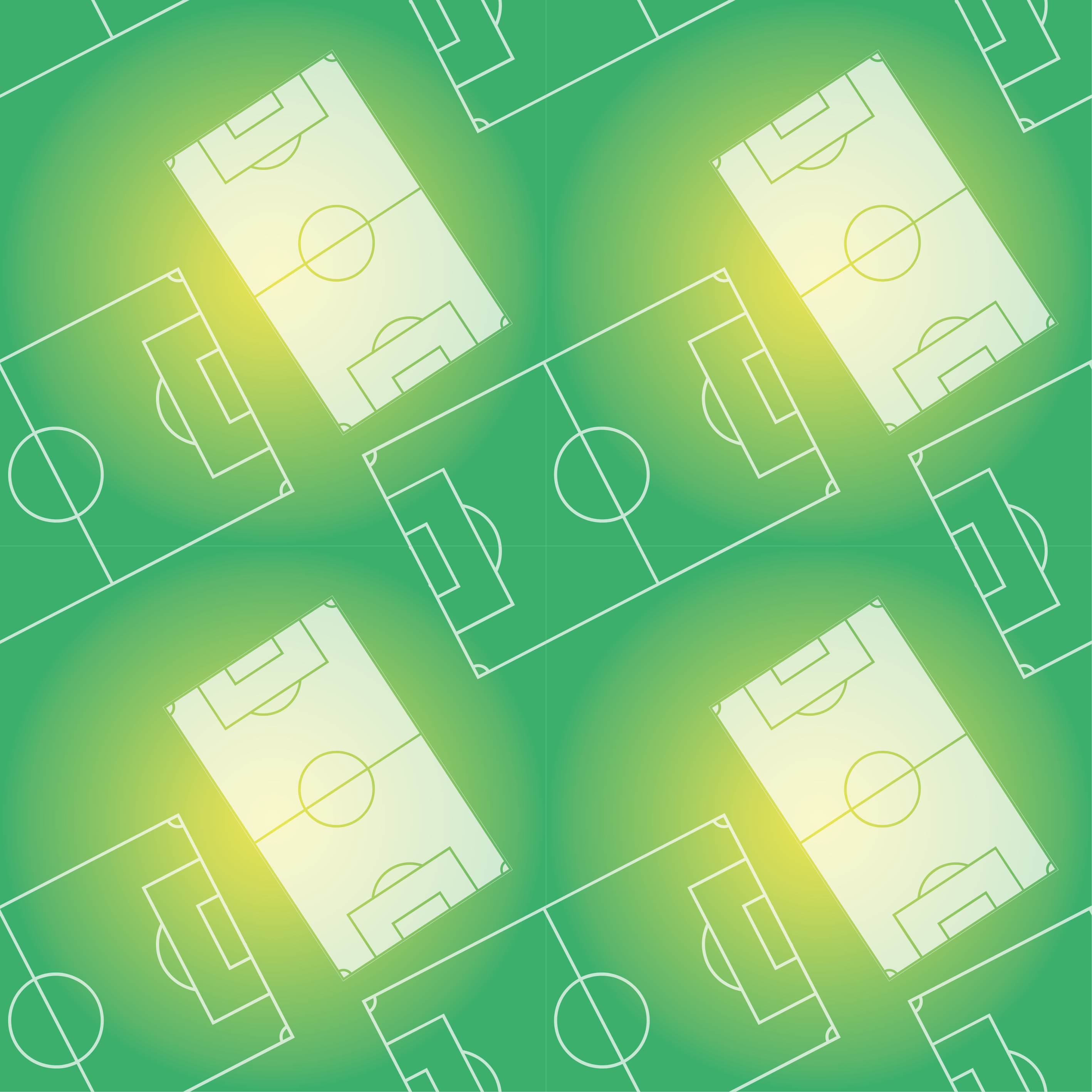 Vzorec nogometnega igrišča Vinilna preproga z igre - TenStickers