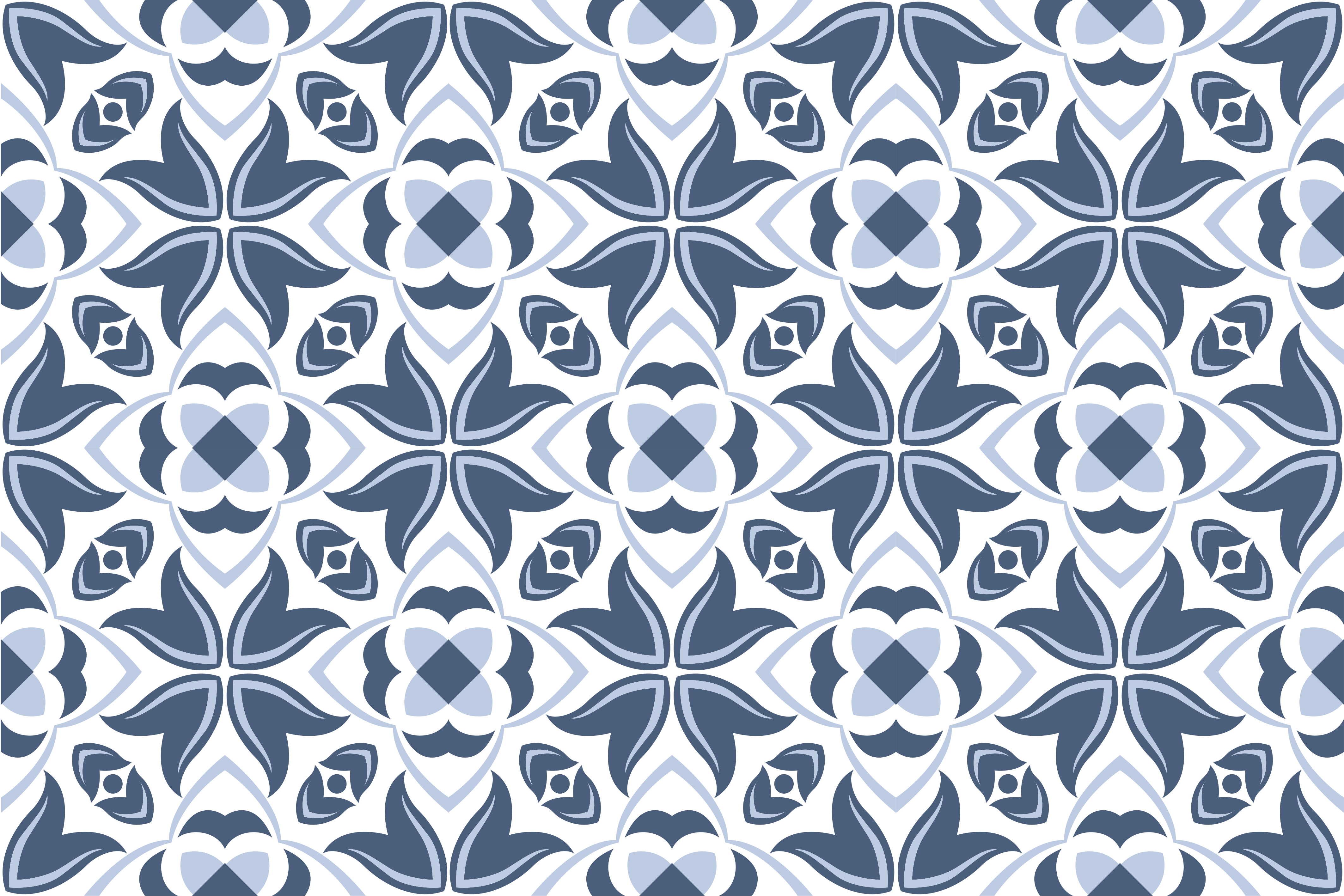 Eleganten siv vzorec Vinilna mozaik preproga - TenStickers