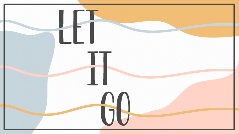 Pusti to vinilne preproge z napisom - TenStickers