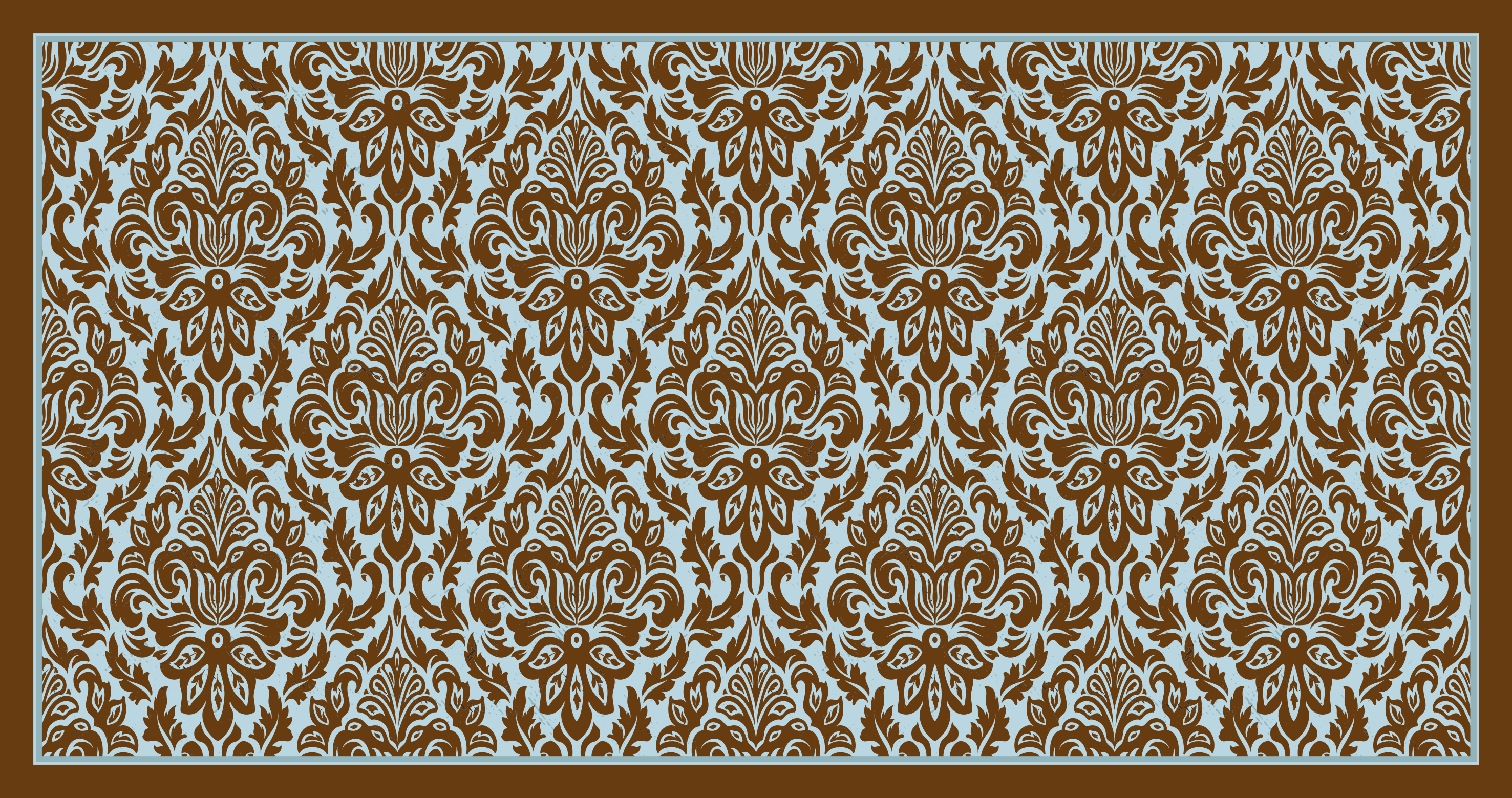 Elegantna cvetlična aranžma Vintage vinilna preproga - TenStickers