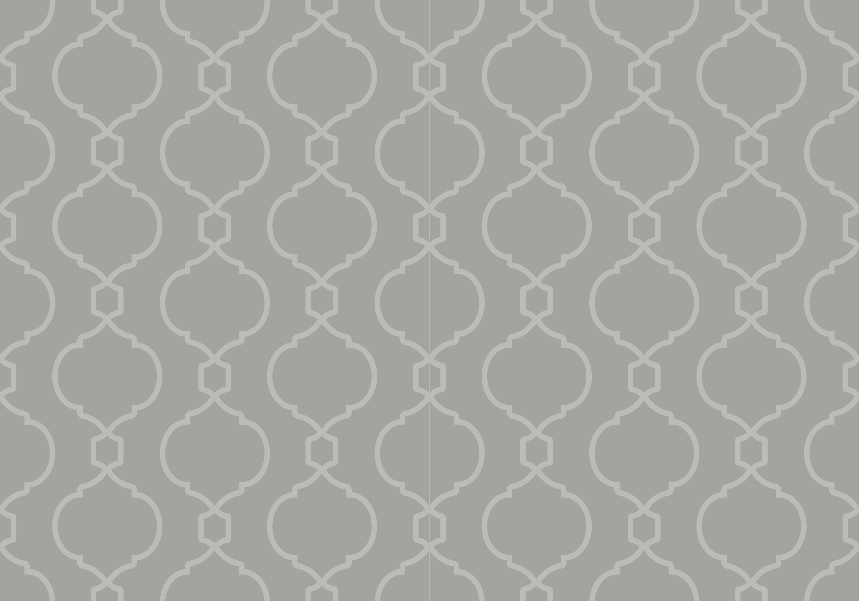 Stylish geometric print vinilna talna obloga - TenStickers
