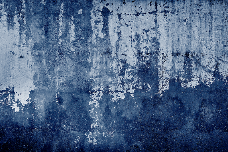 Dramatično modra vinilna preproga - TenStickers