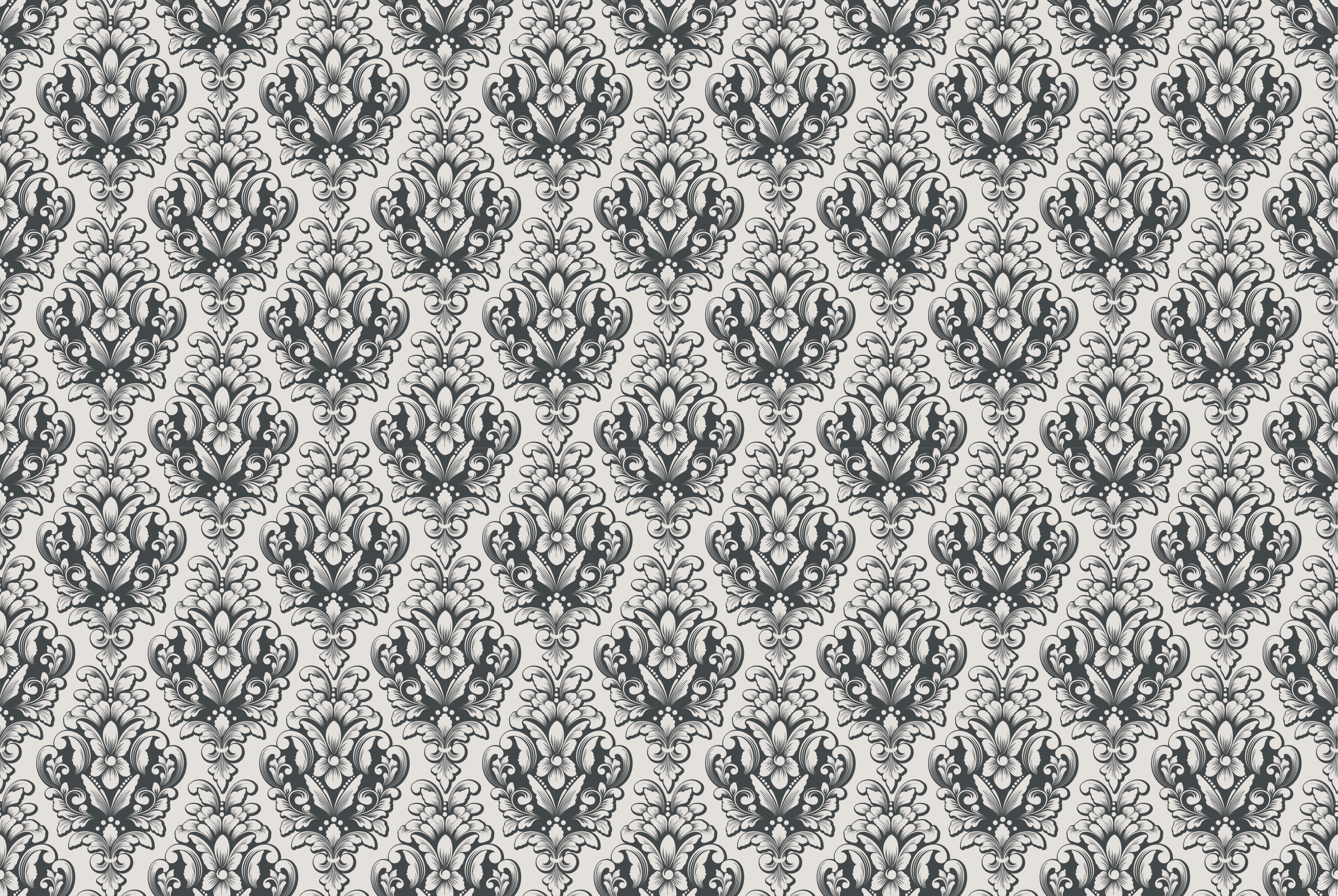 Baročni vzorec ploščic Vintage vinilna preproga - TenStickers