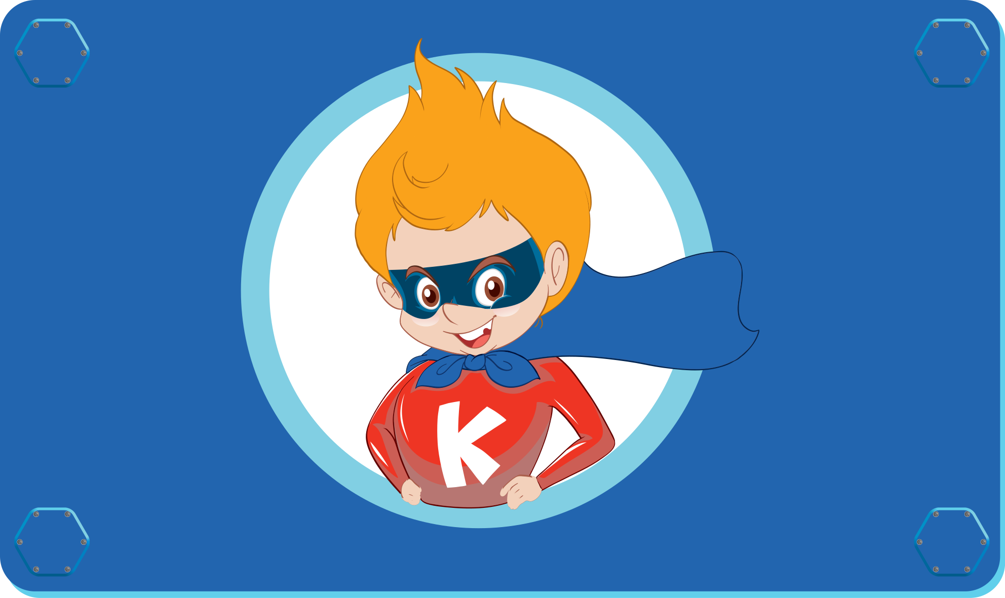 Lik iz risanega superjunaka Otroške vinilna preproga - TenStickers