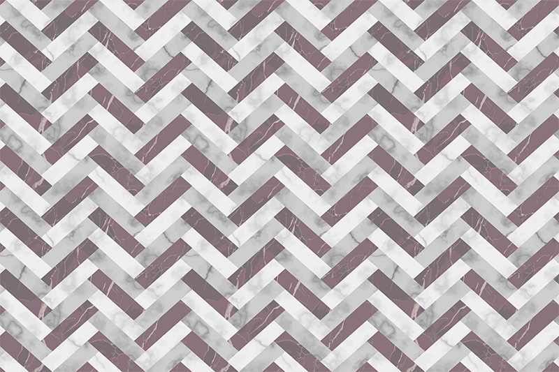 Vinilne preproge z geometrijskimi vzorci chevron vzorci - TenStickers