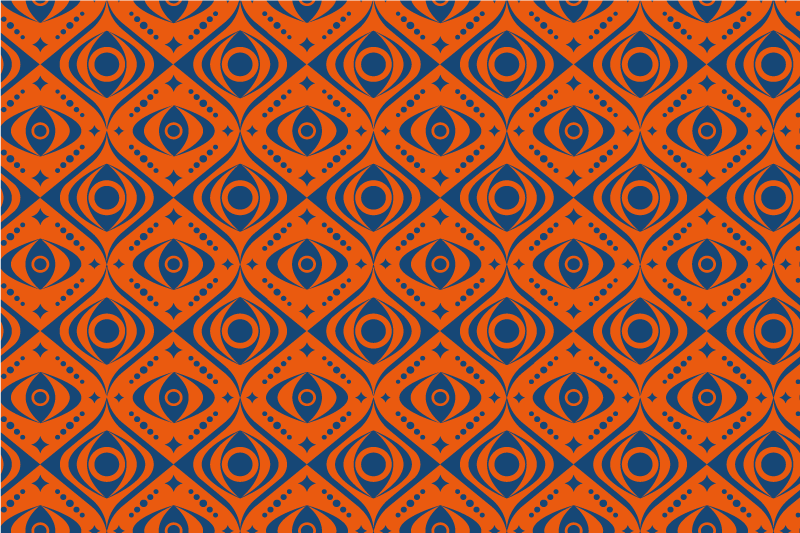 Vinilne preproge z geometrijskimi vzorci oko vzorec - TenStickers