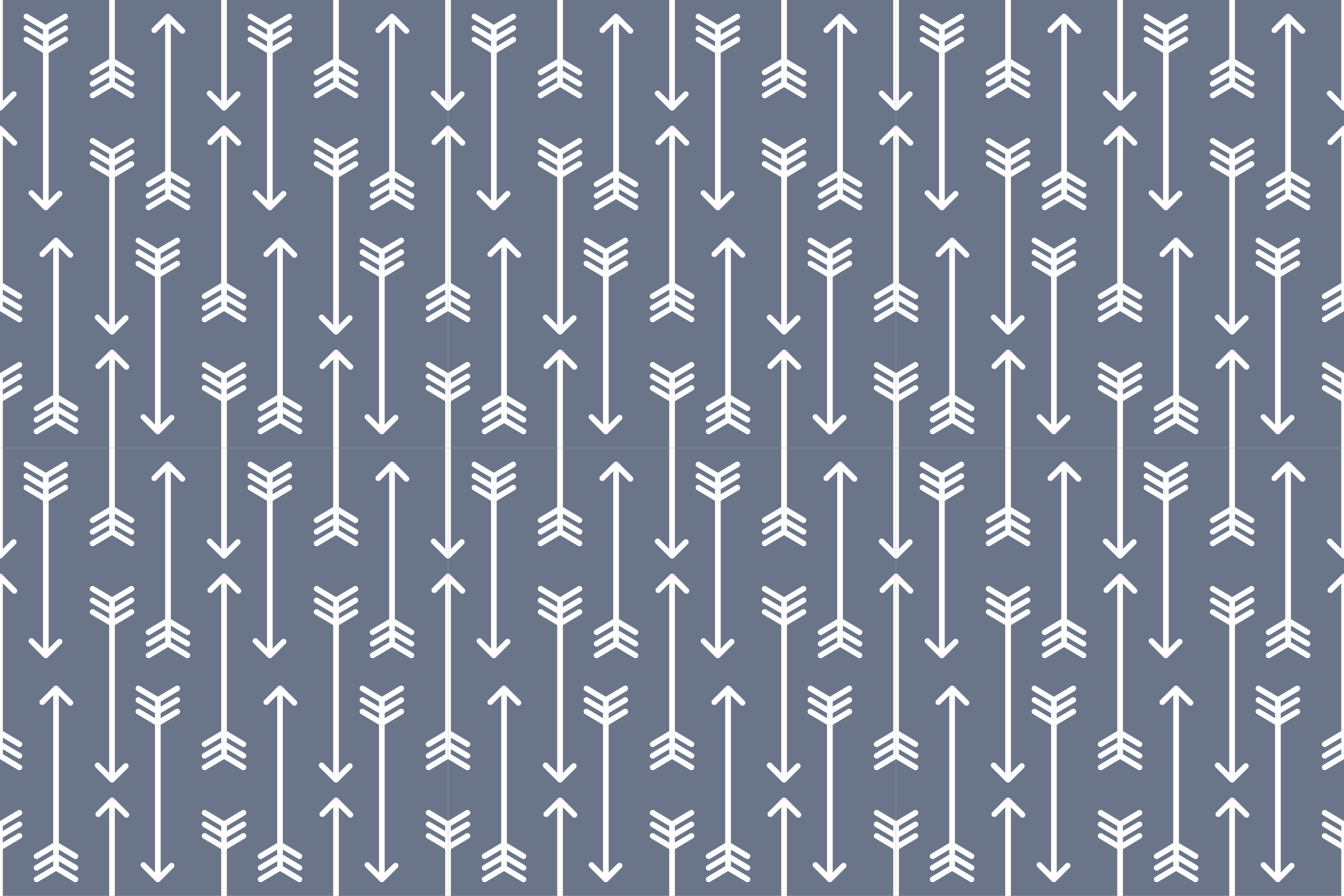 Vzorci puščic Vinilna preproga s črtami - TenStickers