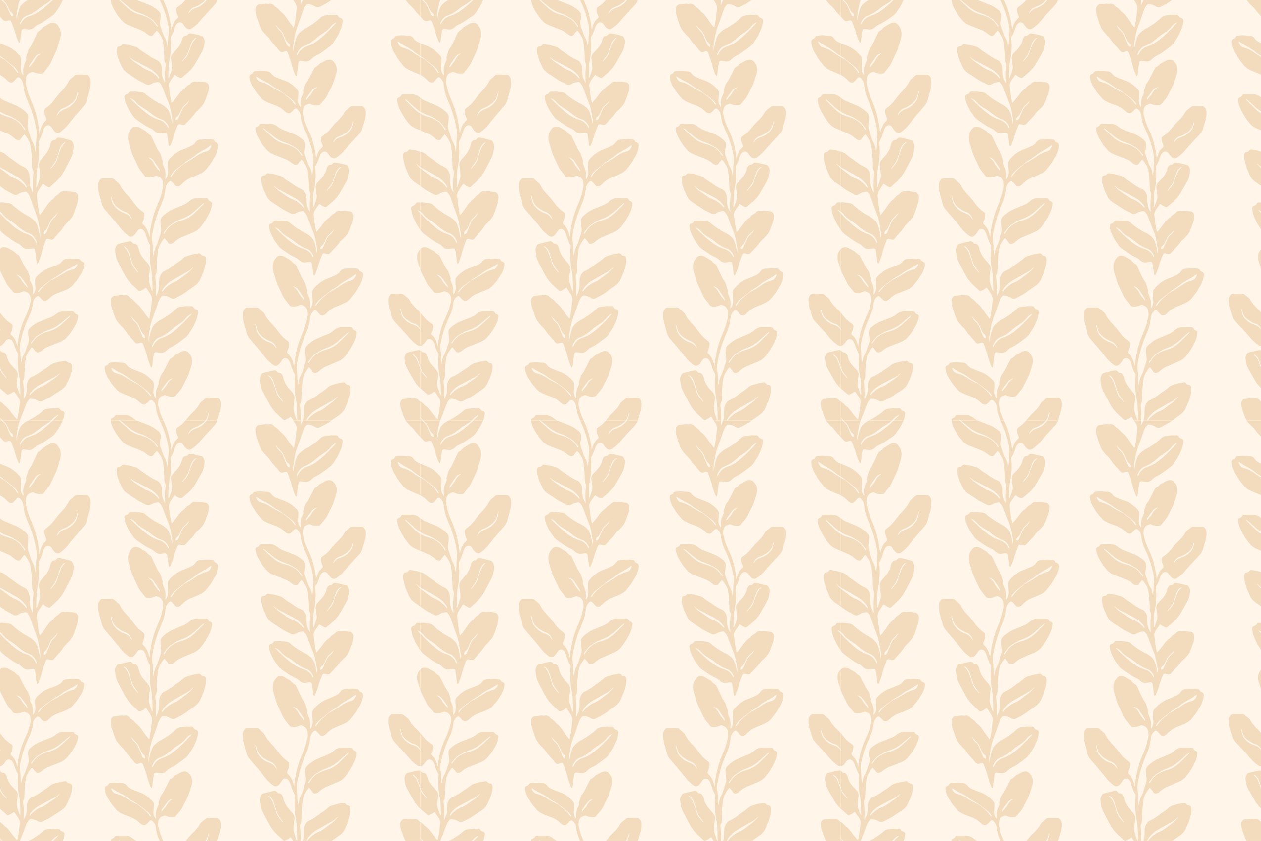 Botanični vzorec cvetlična vinilna preproga - TenStickers