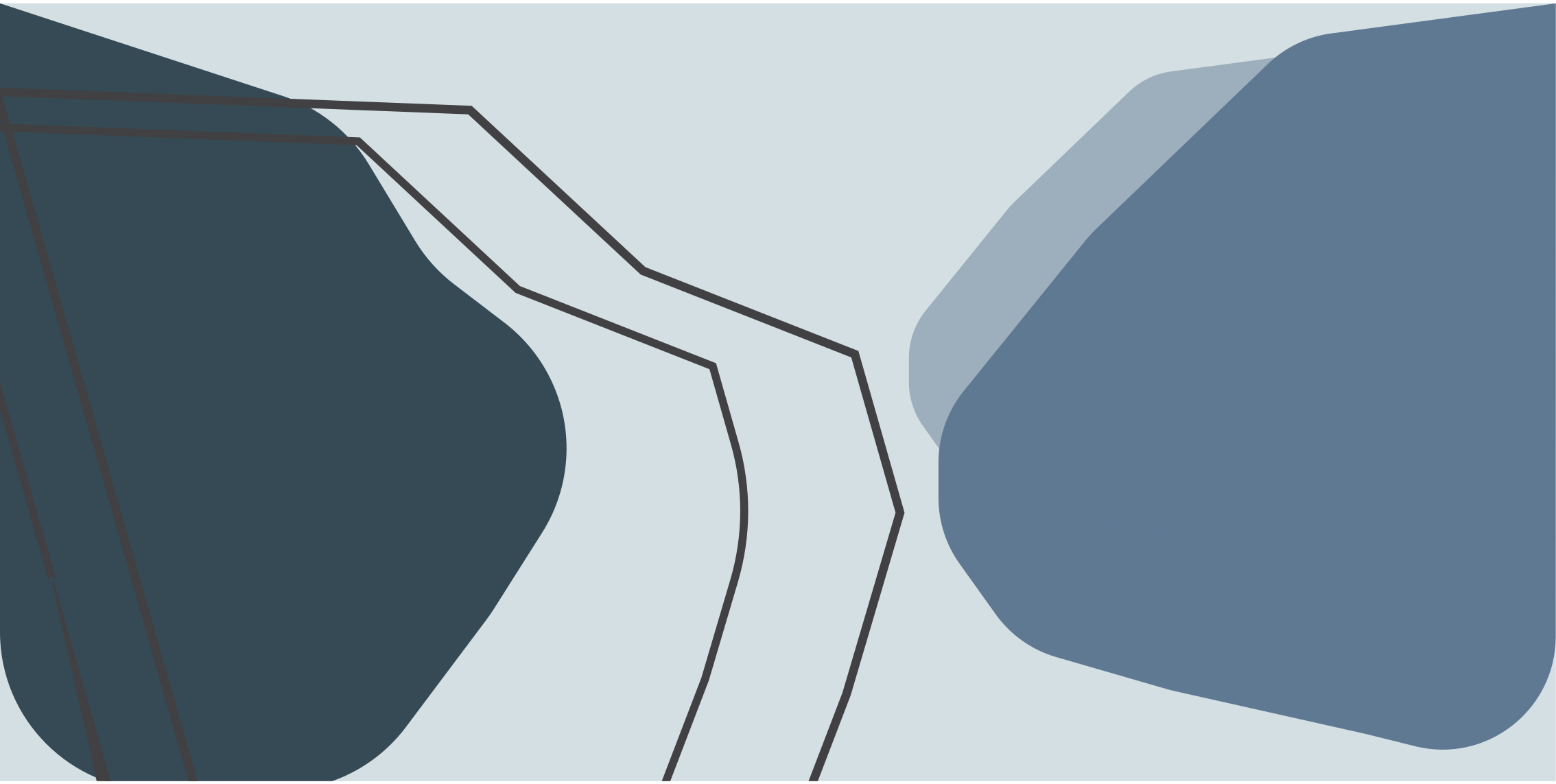 Vinilne preproge z geometrijskimi vzorci abstraktne konture - TenStickers