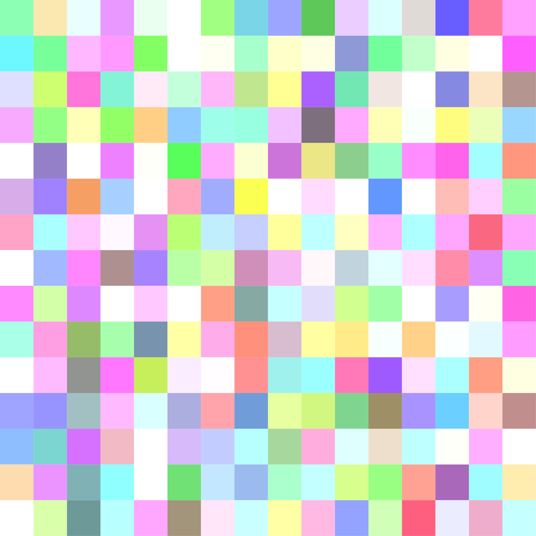 Vinilne preproge z geometrijskimi vzorci barvni kvadrati - TenStickers