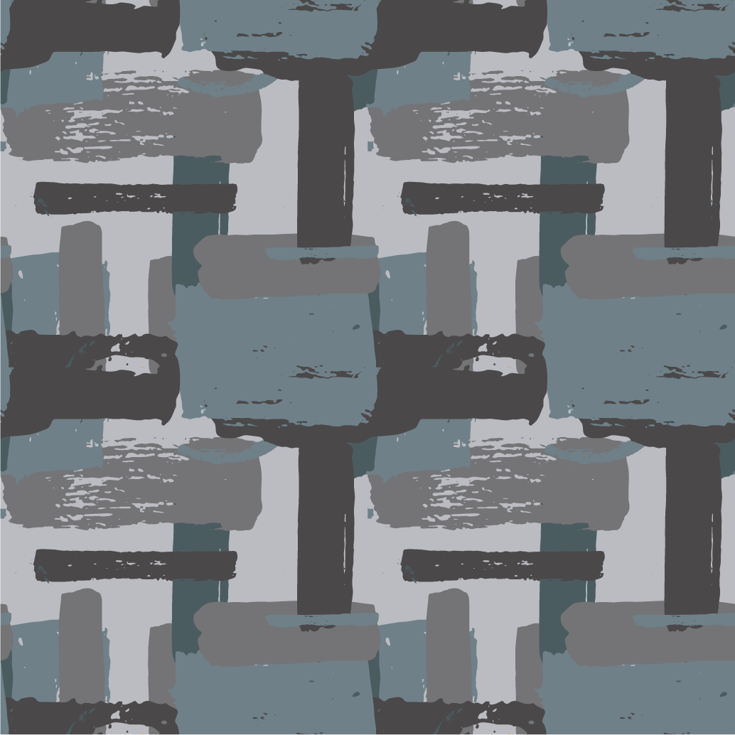 Abstraktni mozaik Vinilna preproga v mozaiku - TenStickers