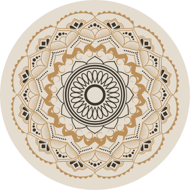 Vinilna mandala talna obloga - TenStickers