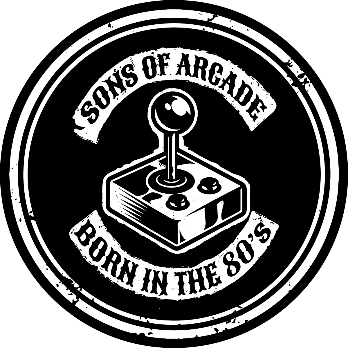 Sinovi podstavki po meri iz 80-ih - TenStickers