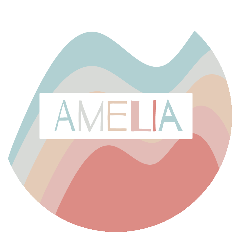 črtasto oblikovanje imena po meri Vinilna preproga z imeni - TenStickers