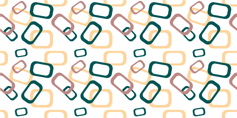 Abstraktne nepravilne oblike moderna preproga - TenStickers