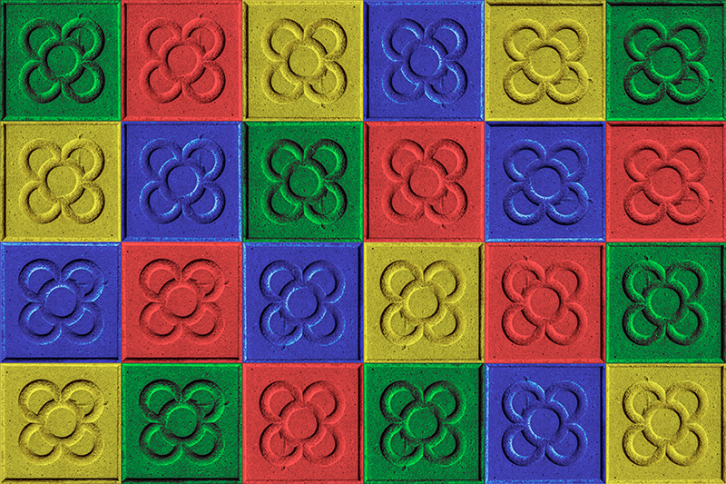 Pop Art Panot PloščicePop Art Panot Ploščice Vinilna preproga za  - TenStickers