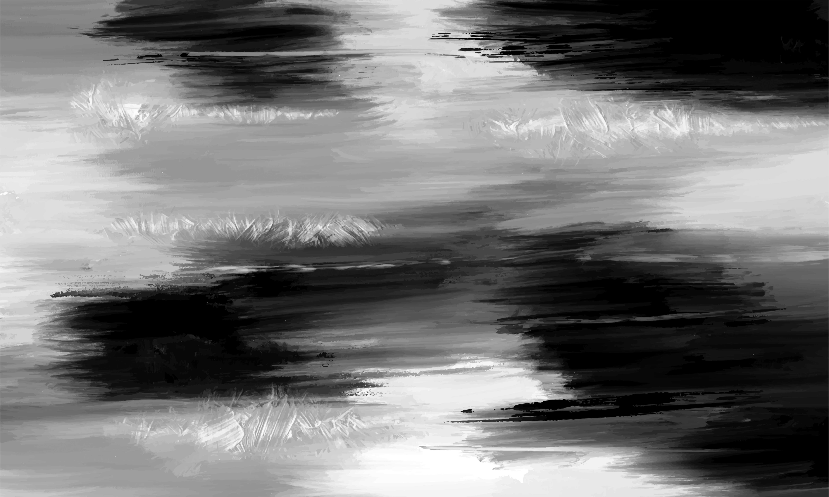 Slikarstvo abstrakcije Vinilne preproge za študijsko sobo - TenStickers