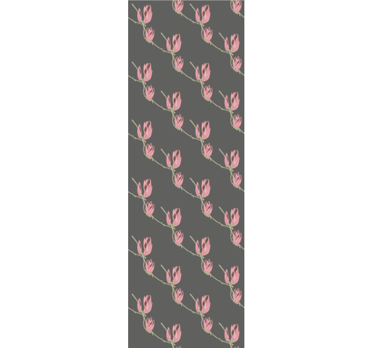 Stylish floral design tapeta z motivom vrtnice - TenStickers