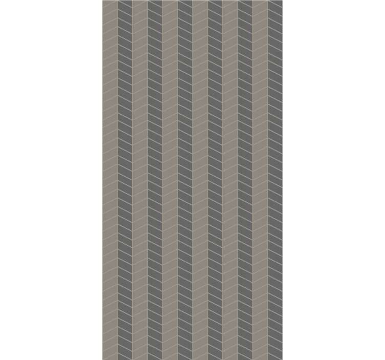 Dizajn z vzorcem ševrona geometrijski zidni papir - TenStickers