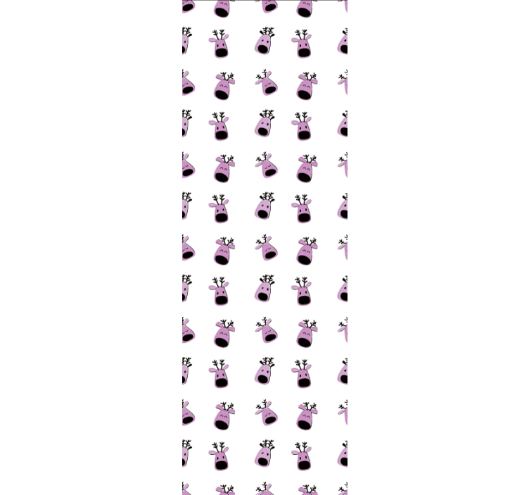 Veseli obrazi severnih jelenov tapeta z živalmi - TenStickers