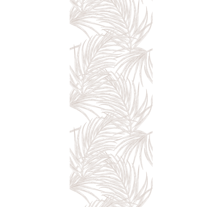 Tropical fern pattern tapeta narave - TenStickers