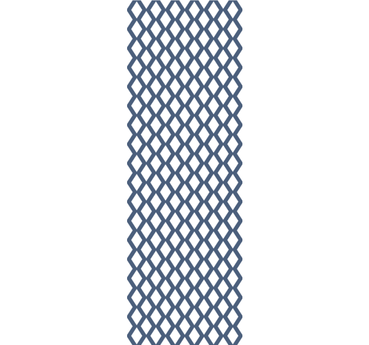 Motiv karo vzorca geometrijski zidni papir - TenStickers