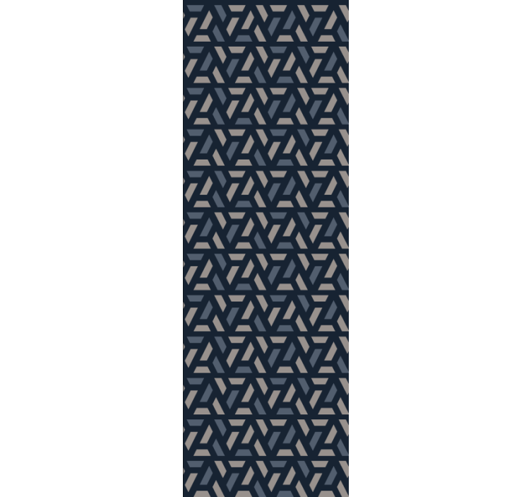 Dinamična razporeditev vzorcev geometrijski zidni papir - TenStickers