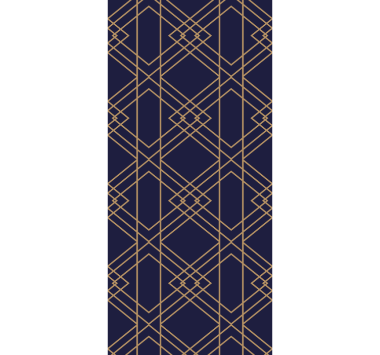 Modern geometric design geometrijski zidni papir - TenStickers