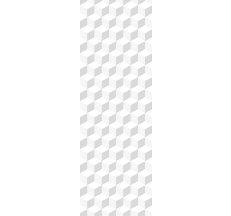Kubična tekstura geometrijski zidni papir - TenStickers