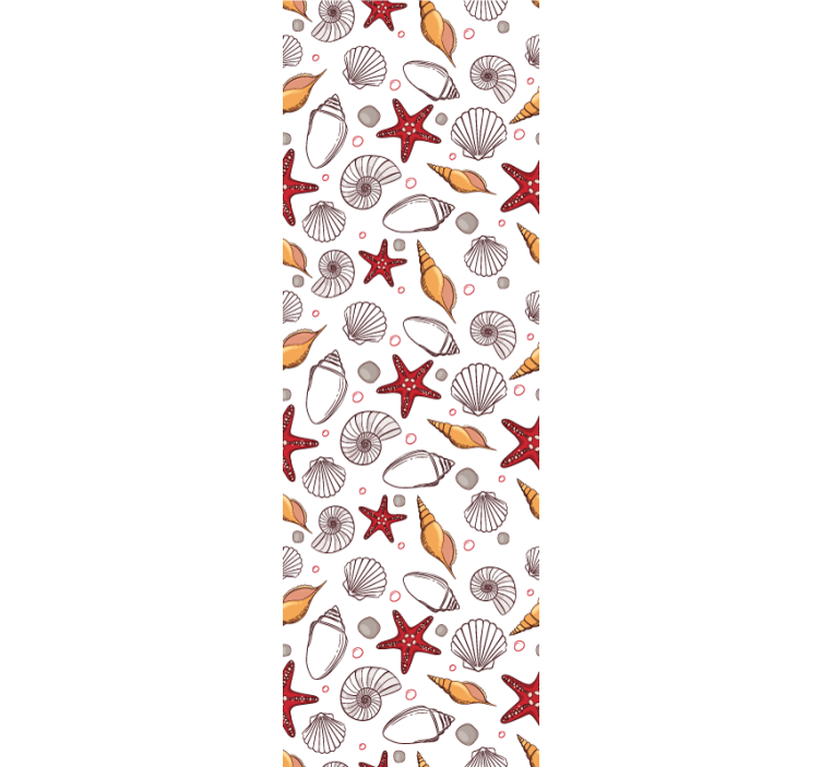 Vzorci morskega življenja tapeta z živalmi - TenStickers