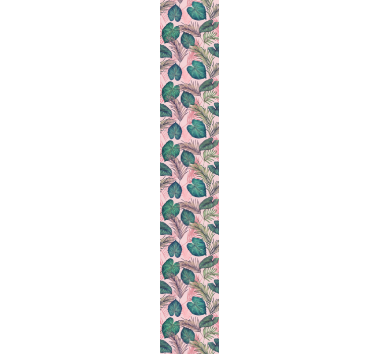 Odkritje tropskih listov tapeta narave - TenStickers