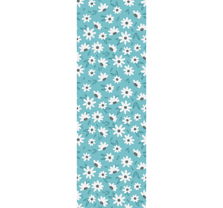 Cvetlični spomladanski cvet tapeta z motivom vrtnice - TenStickers