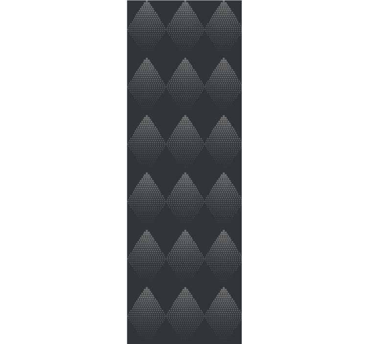 Elegantne diamantne oblike Trikotniški tapeti - TenStickers