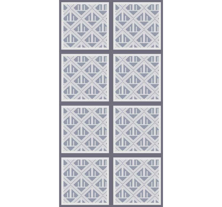 Geometrijska postavitev blokov Tapeta z vzorci in teksturami - TenStickers