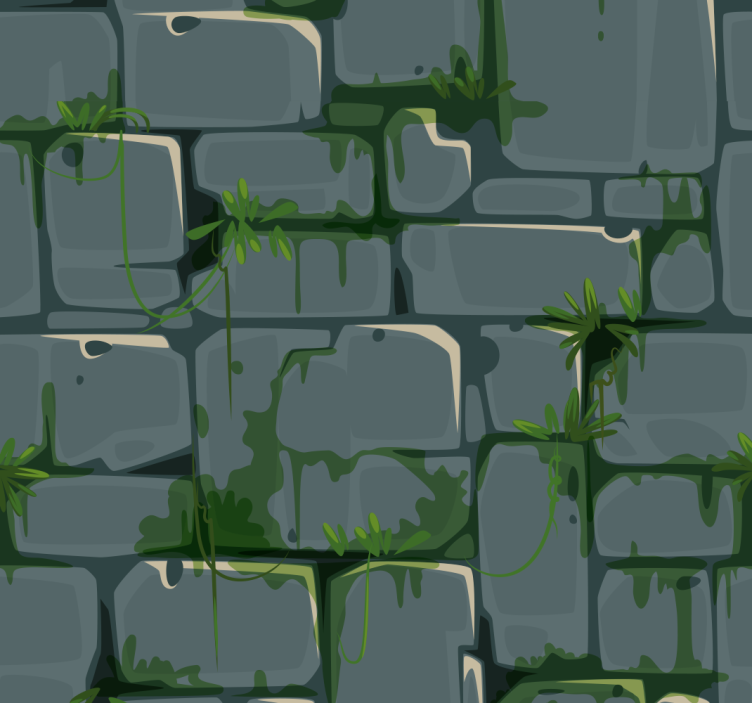 Kamnite stene teksturirane tapeta - TenStickers