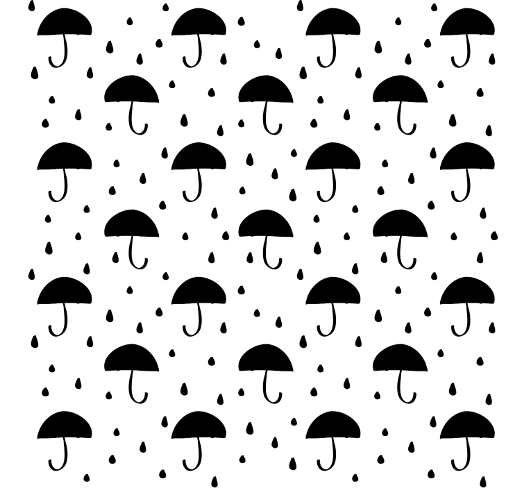 Rain drop confetti geometrijski zidni papir - TenStickers
